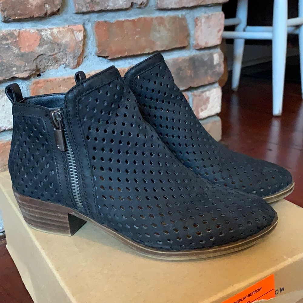 Lucky Brand Basel Perforated Ankle Bootie